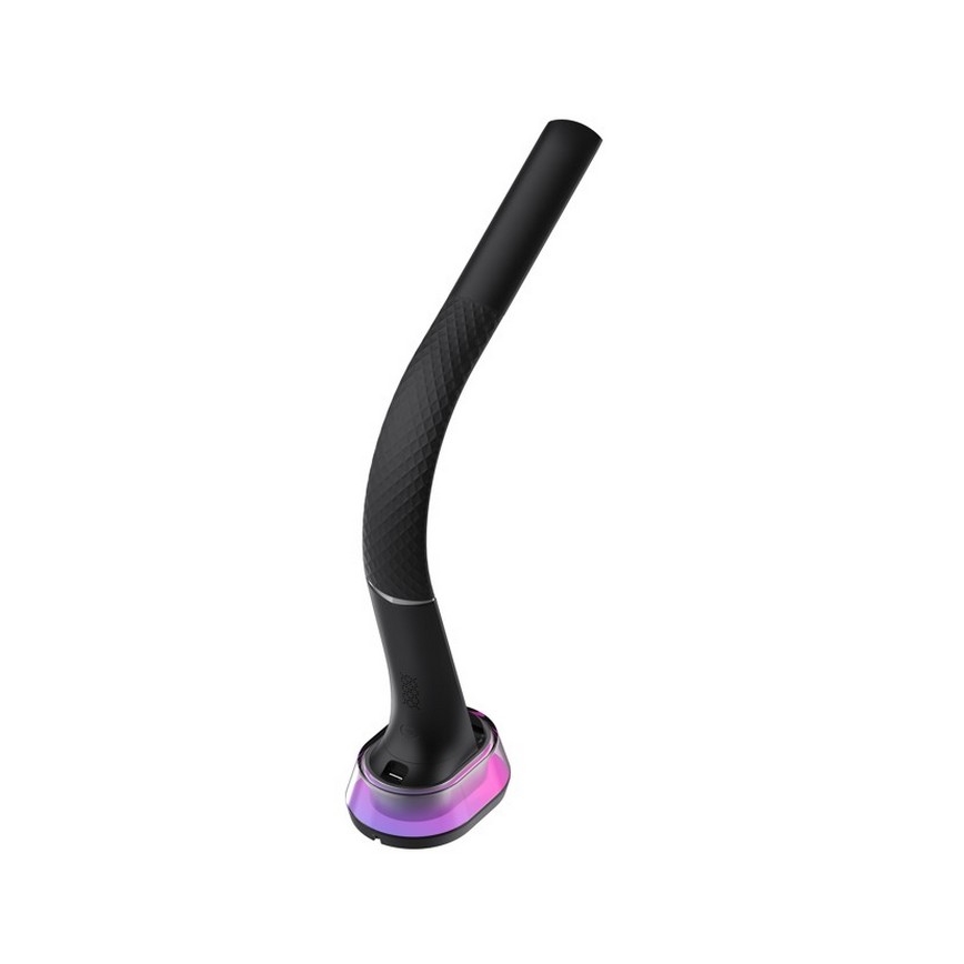 LED RGB dimmbare Tischlampe mit kabelloser Ladefunktion CORELLA LED/7W/12/230V schwarz