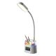 LED RGBW Dimmbare Tischlampe mit Stifthalter FALCON LED/10W/5V