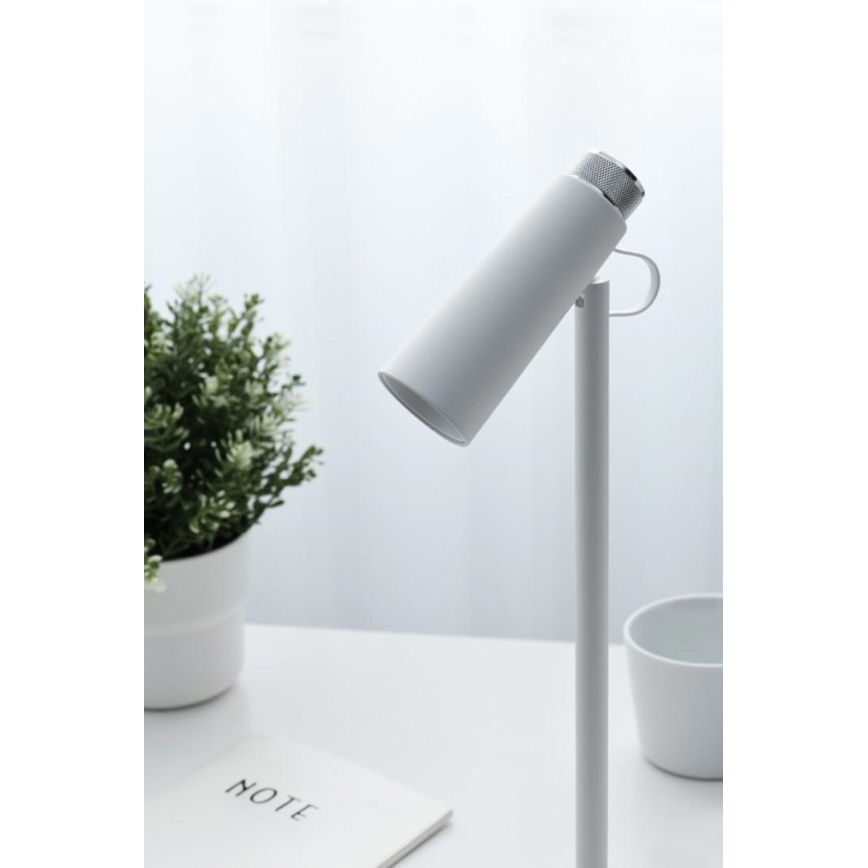 Dimmbare LED-Tischleuchte mit kabelloser Qi-Aufladung TIT LED/12W/230V weiß