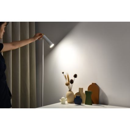 Dimmbare LED-Stehleuchte TIT LED/6W/230V weiß