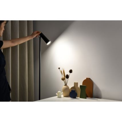 Dimmbare LED-Stehleuchte TIT LED/6W/230V schwarz