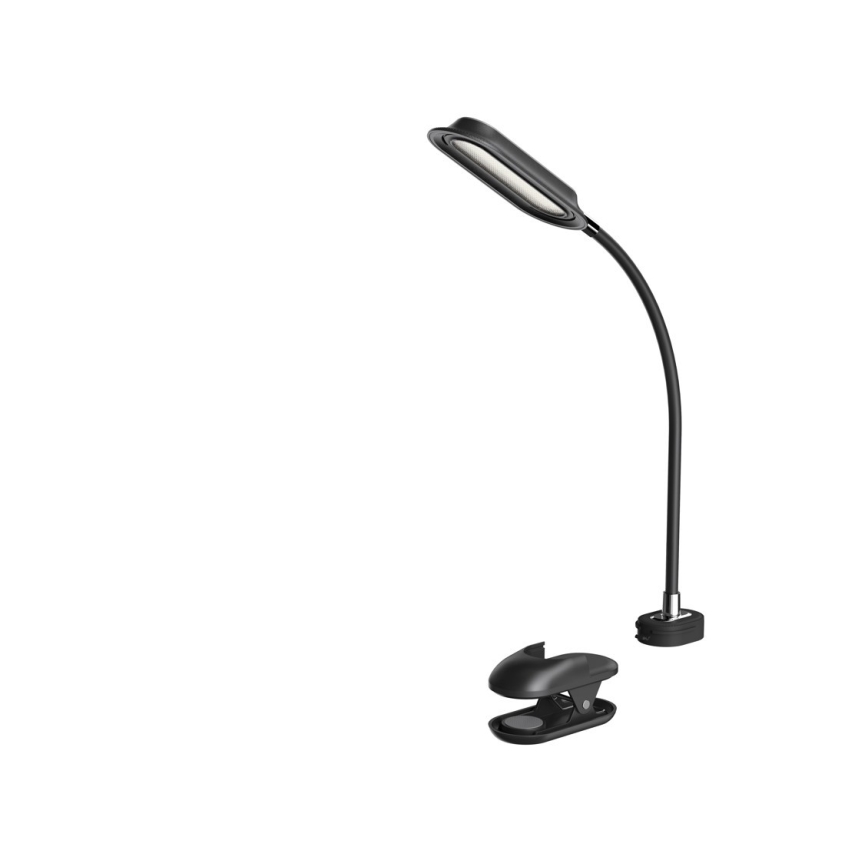 LED+CCT dimmbare Tischlampe mit Clip CLIP LED/7,5W/230V 3000/4200/5000K schwarz