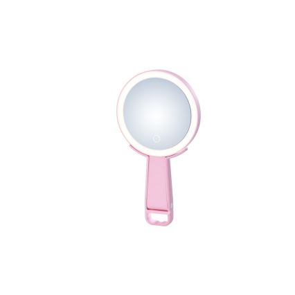 Immax 09102L - LED+CCT dimmbarer Kosmetikspiegel SWEET LED/3W/5V rosa