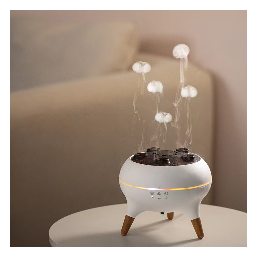 Immax 09104L - Aroma-Diffusor und Luftbefeuchter JELLYFISH LED/11W/5V
