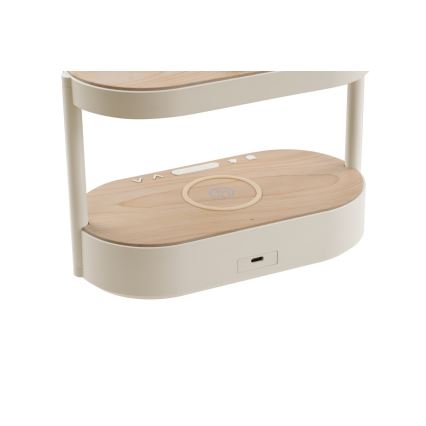 LED-dimmbare Schreibtischlampe mit Wecker und Ladefunktion TRIPLE DOCK LED/1,5W/5V