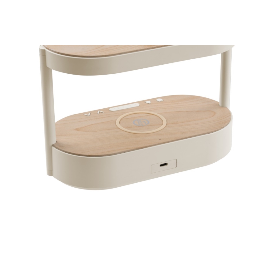 LED-dimmbare Schreibtischlampe mit Wecker und Ladefunktion TRIPLE DOCK LED/1,5W/5V