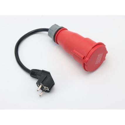 Immax - Tragbare Ladestation für Elektrofahrzeuge AC Typ 2 16A/380V 11kW + Stecker 230V, 3,7kW 5m + Tasche