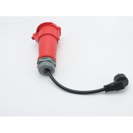 Immax - Tragbare Ladestation für Elektrofahrzeuge AC Typ 2 16A/380V 11kW + Stecker 230V, 3,7kW 5m + Tasche