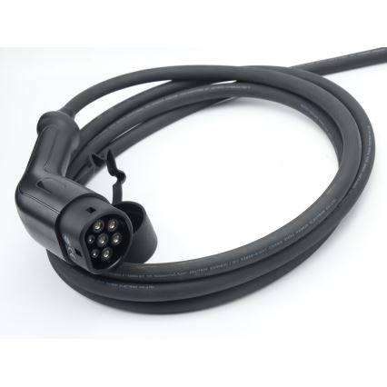Immax - Tragbare Ladestation für Elektrofahrzeuge AC Typ 2 16A/380V 11kW + Stecker 230V, 3,7kW 5m + Tasche