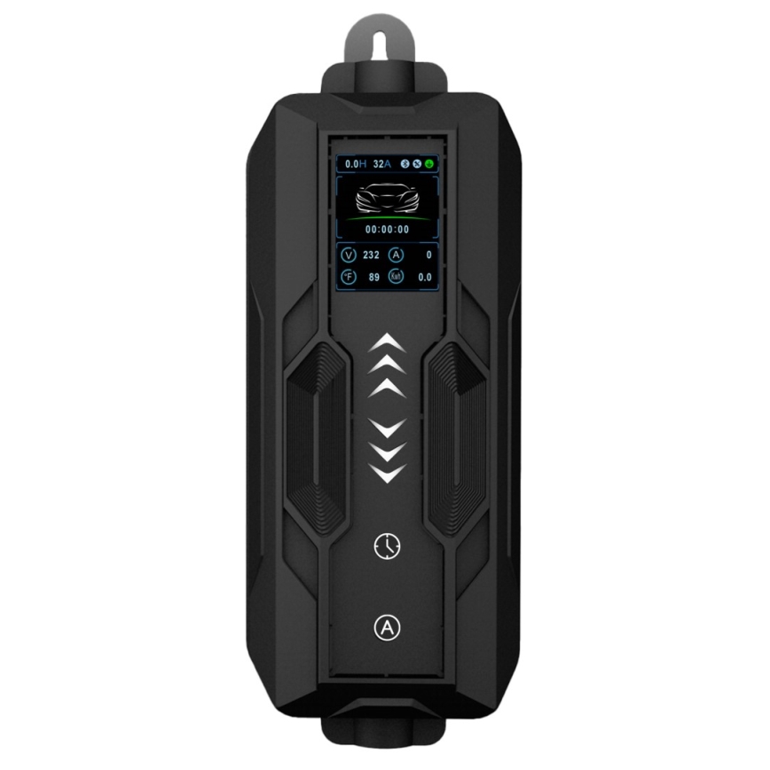 Immax - Tragbare Ladestation für Elektrofahrzeuge AC Typ 2 16A/380V 11kW + Stecker 230V, 3,7kW 5m + Tasche