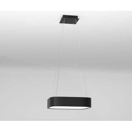 Immax NEO 07033L - LED dimmbare Hängeleuchte an Seil TOPAJA LED/36W/230V 45x45 cm Tuya + Fernbedienung