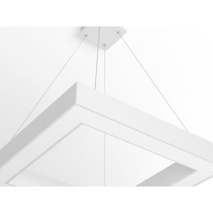 Immax NEO 07071L - LED dimmbare Hängeleuchte an Seil CANTO LED/60W/230V 80x80 cm Tuya + Fernbedienung