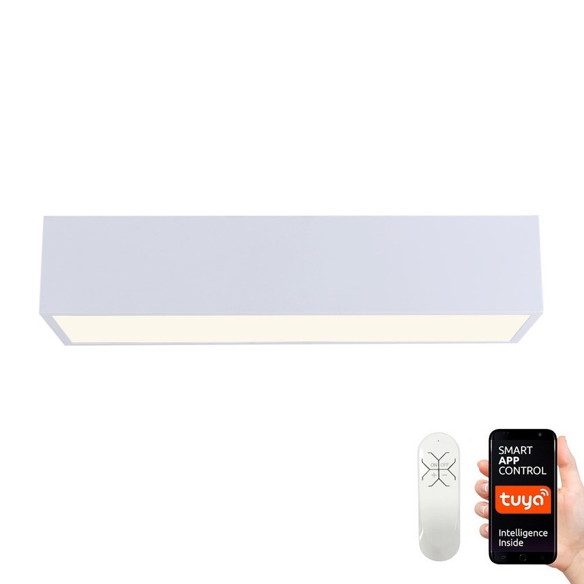 Immax NEO 07072-60 - Dimmbare LED-Deckenleuchte CANTO LED/34W/230V weiß Tuya + Fernbedienung