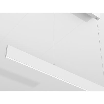 Immax NEO 07075L-LED Dimmbarer Seil-Pendelleuchte LISTON weiß LED/18W/230V Tuya + Fernbedienung