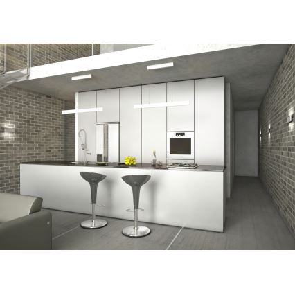 Immax NEO 07075L-LED Dimmbarer Seil-Pendelleuchte LISTON weiß LED/18W/230V Tuya + Fernbedienung