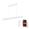 Immax NEO 07075L-LED Dimmbarer Seil-Pendelleuchte LISTON weiß LED/18W/230V Tuya + Fernbedienung