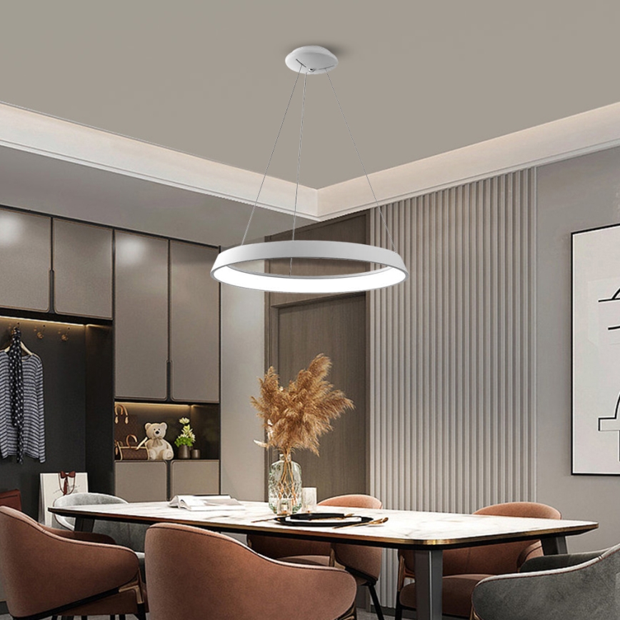 Immax NEO 07079L - LED dimmbare Hängeleuchte an Seil LIMITADO LED/39W/230V 60 cm Tuya + Fernbedienung