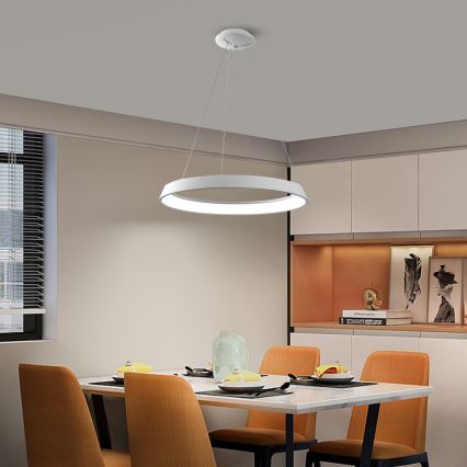 Immax NEO 07079L - LED dimmbare Hängeleuchte an Seil LIMITADO LED/39W/230V 60 cm Tuya + Fernbedienung