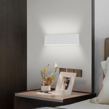 Immax NEO 07085L - LED dimmbares Wandleuchte LISTON LED/8W/230V Tuya Weiß + Fernbedienung