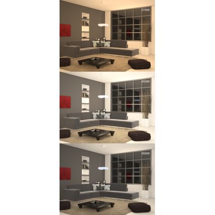 Immax NEO 07101L - LED dimmbare Hängeleuchte an Seil PULPO LED/60W/230V 91 cm Tuya + Fernbedienung