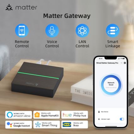 Immax NEO 07117-5 - Smarte MATTER Bridge Zigbee 3.0 230 V Tuya Wi-Fi