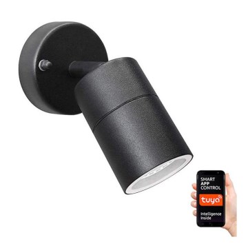 Immax NEO 07118B - Dimmbare LED Außenleuchte PARED 1xGU10/9W/230V IP65 Tuya