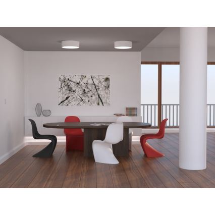 Immax NEO 07143-GR40 - LED Dimmbare Deckenleuchte RONDATE LED/25W/230V Tuya grau + Fernbedienung