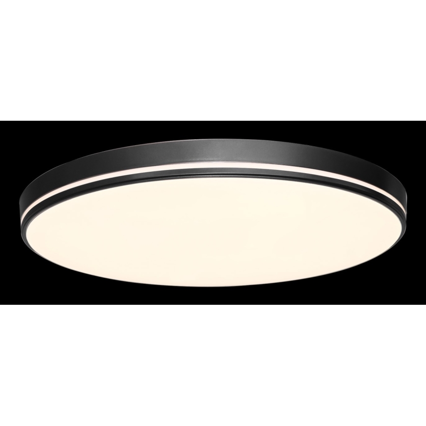 Immax NEO 07148-B40 - LED dimmbare Deckenleuchte NEO LITE AREAS LED/24W/230V Tuya Wi-Fi schwarz + Fernbedienung
