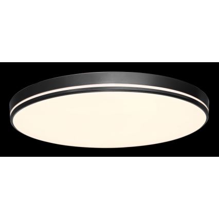 Immax NEO 07148-B51 - LED Dimmbare Deckenleuchte NEO LITE AREAS LED/48W/230V Tuya Wi-Fi schwarz + Fernbedienung