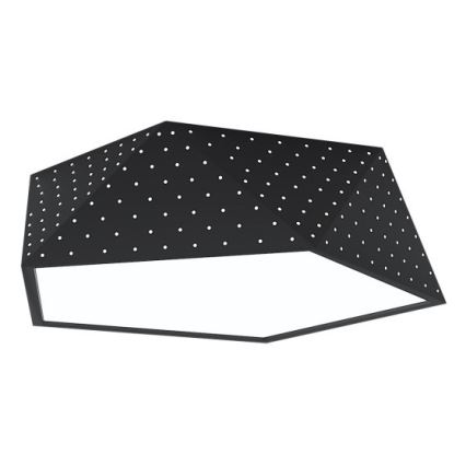 Immax NEO 07151-B40 - LED dimmbare Deckenleuchte BRILIANT LED/20W/230V Wi-Fi Tuya schwarz + Fernbedienung