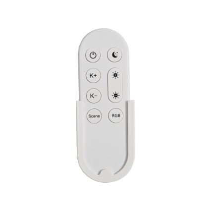 Immax NEO 07166-B40 - LED RGB+CCT dimmbare Deckenleuchte NEO LITE TUDO LED/50W/230V Wi-Fi Tuya schwarz + Fernbedienung