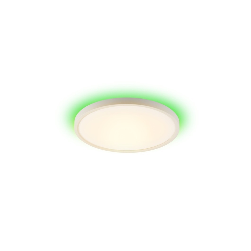Immax NEO 07169-W60 - RGB+CCT Dimmbare LED-Deckenleuchte NEO LITE TUDO 65W/230V 2700-6500K Wi-Fi Tuya + Fernbedienung weiß