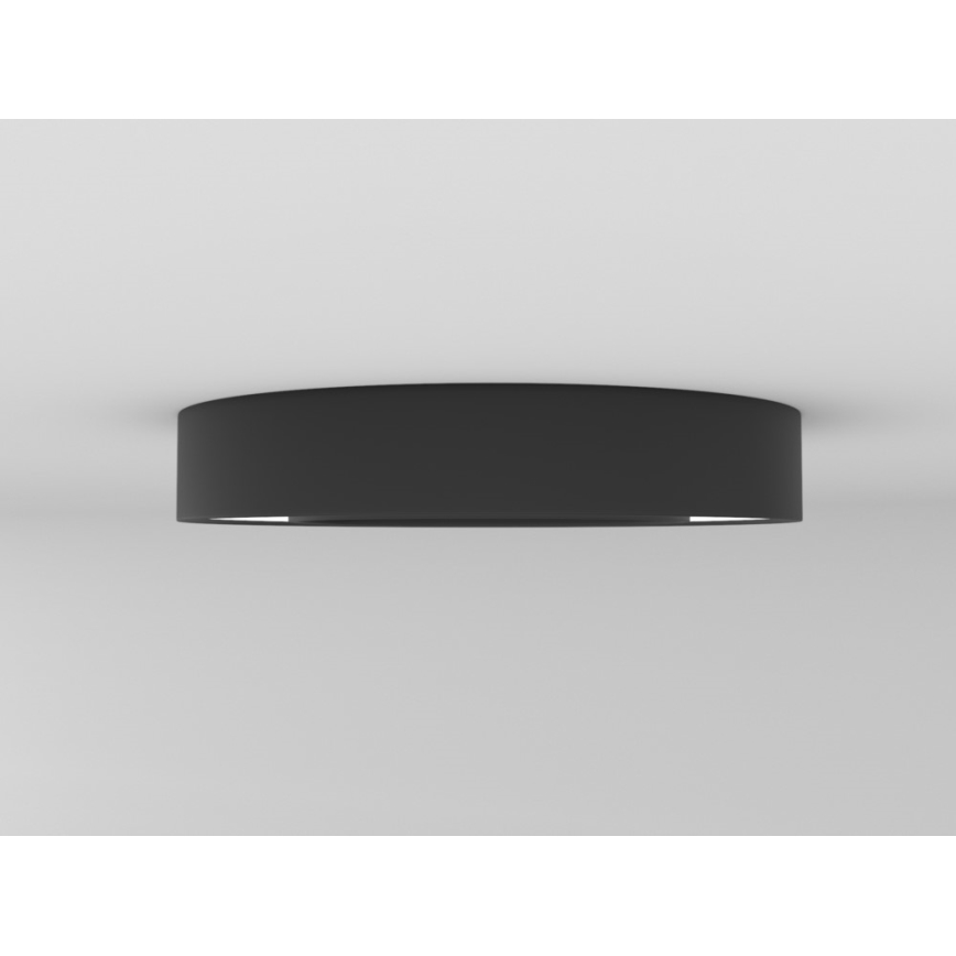 Immax NEO 07209L - Dimmbare LED-Deckenleuchte PASTEL LED/53W/230V 60 cm schwarz Tuya + Fernbedienung