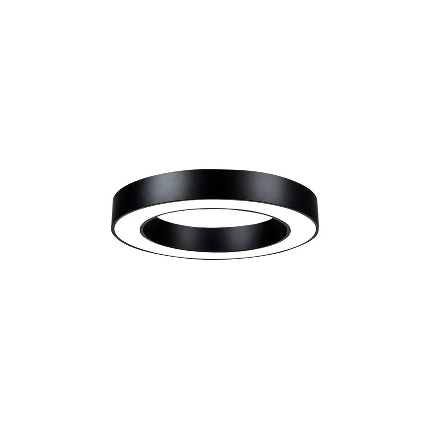 Immax NEO 07209L - Dimmbare LED-Deckenleuchte PASTEL LED/53W/230V 60 cm schwarz Tuya + Fernbedienung