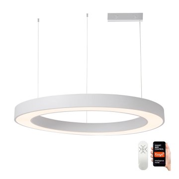 Immax NEO 07214L - Dimmbare LED-Hängeleuchte PASTEL LED/68W/230V 2700-6500K weiß 95 cm Tuya + Fernbedienung