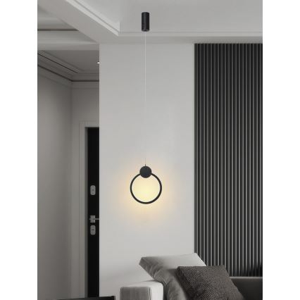 Immax NEO 07233L - Dimmbare LED-Hängeleuchte an Schnur NEO LITE OVALE LED/18W/230V Wi-Fi Tuya 2700-6500K + Fernbedienung