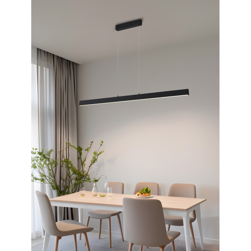 Immax NEO 07234L - Dimmbare LED-Hängeleuchte an Schnur NEO LITE TRIANGOLO LED/28W/230V Wi-Fi Tuya 2700-6500K + Fernbedienung