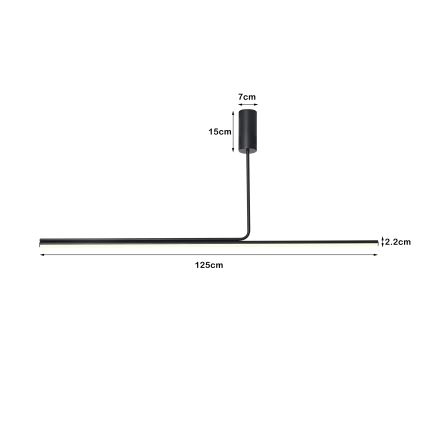 Immax NEO 07235L - Dimmbare LED-Deckenleuchte an Stange NEO LITE ASTA LED/28W/230V Wi-Fi Tuya 2700-6500K + Fernbedienung