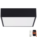 Immax NEO 07237L - LED dimmbares Deckenleuchte CANTO LED/22W/230V schwarz Tuya + Fernbedienung