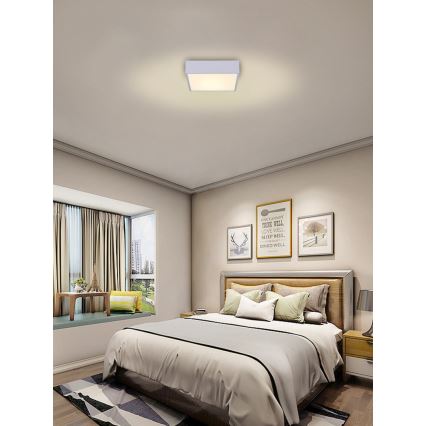 Immax NEO 07238L - LED dimmbares Deckenleuchte CANTO LED/22W/230V weiß Tuya + Fernbedienung