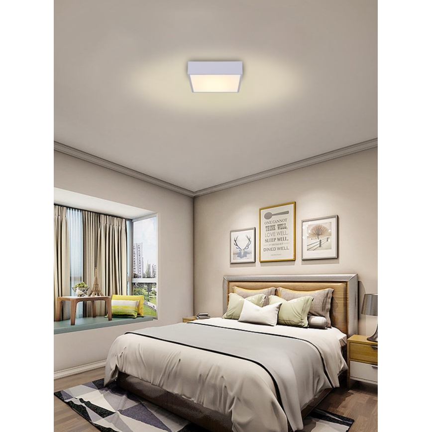 Immax NEO 07238L - LED dimmbares Deckenleuchte CANTO LED/22W/230V weiß Tuya + Fernbedienung