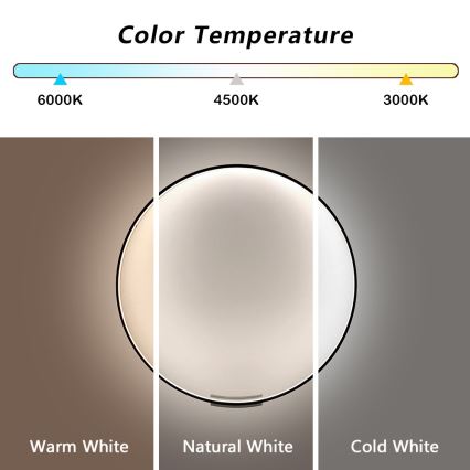 Immax NEO 07245-80 - LED dimmbare Wandleuchte FINO LED/50W/230V 2700-6500K 80 cm Tuya + Fernbedienung