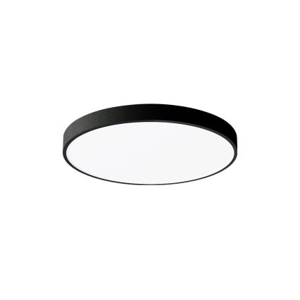 Immax NEO 07248L - Dimmbare LED-Deckenleuchte NEO LITE SEMPLICI LED/36W/230V 3000-6000K Wi-Fi Tuya schwarz + Fernbedienung