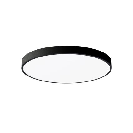 Immax NEO 07249L - Dimmbare LED-Deckenleuchte NEO LITE SEMPLICI LED/48W/230V 3000-6000K Wi-Fi Tuya schwarz + Fernbedienung