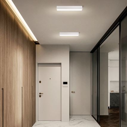 Immax NEO 07257L - Dimmbare LED-Deckenleuchte NEO LITE LUNGO LED/20W/230V 3000-6000K Wi-Fi Tuya weiß + Fernbedienung