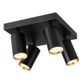Immax NEO 07266W - LED RGB+CCT dimmbare Einbauleuchte NEO LITE PUNTO 4xGU10/6W/230V Wi-Fi Tuya