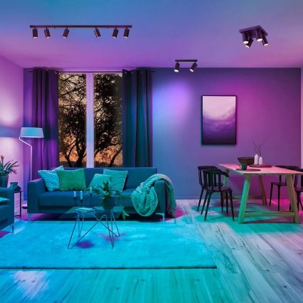 Immax NEO 07269Z - LED RGB+CCT dimmbares Einbauleuchte NEO PUNTO 6xGU10/4,8W/230V Tuya