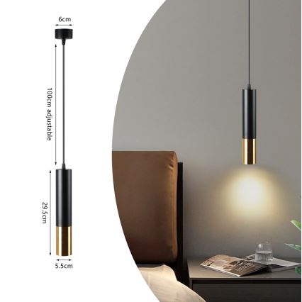 Immax NEO 07272W - RGB+CCT Dimmbare LED-Hängeleuchte NEO LITE PUNTO 1xGU10/6W/230V Tuya
