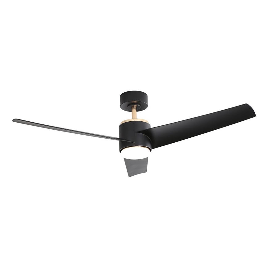 Immax NEO 07280L - LED-Deckenventilator BEAUTY LED/18W/230V Wi-Fi Tuya schwarz d 132 cm + Fernbedienung