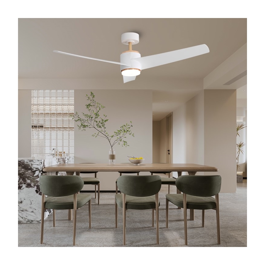 Immax NEO 07281L - LED+CCT dimmbarer Deckenventilator BEAUTY LED/18W/230V 3000/4000/6000K Wi-Fi Tuya + Fernbedienung